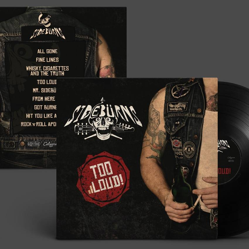 SIDEBüRNS - Too Loud! - Full Album Limited Vinyl NEW