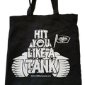 SIDEBüRNS - Tote Bag - Hit You Like A Tank